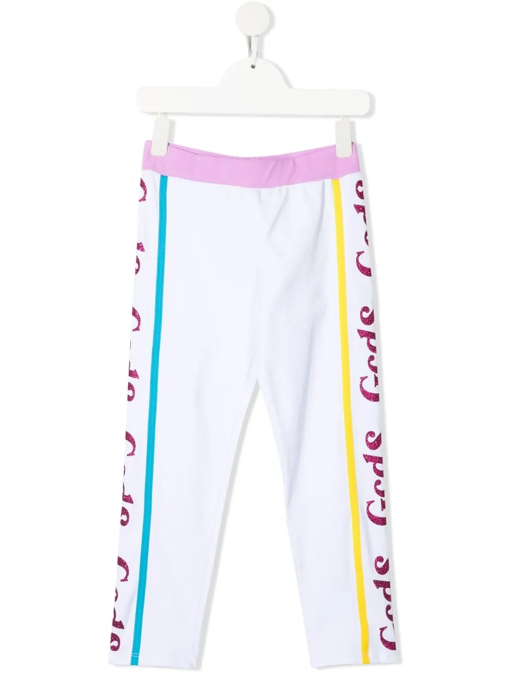 Gcds Kids легинсы с логотипом и блестками