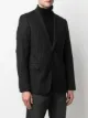 AMI Paris striped tailored blazer