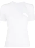 John Elliott asymmetrical neck T-shirt - White