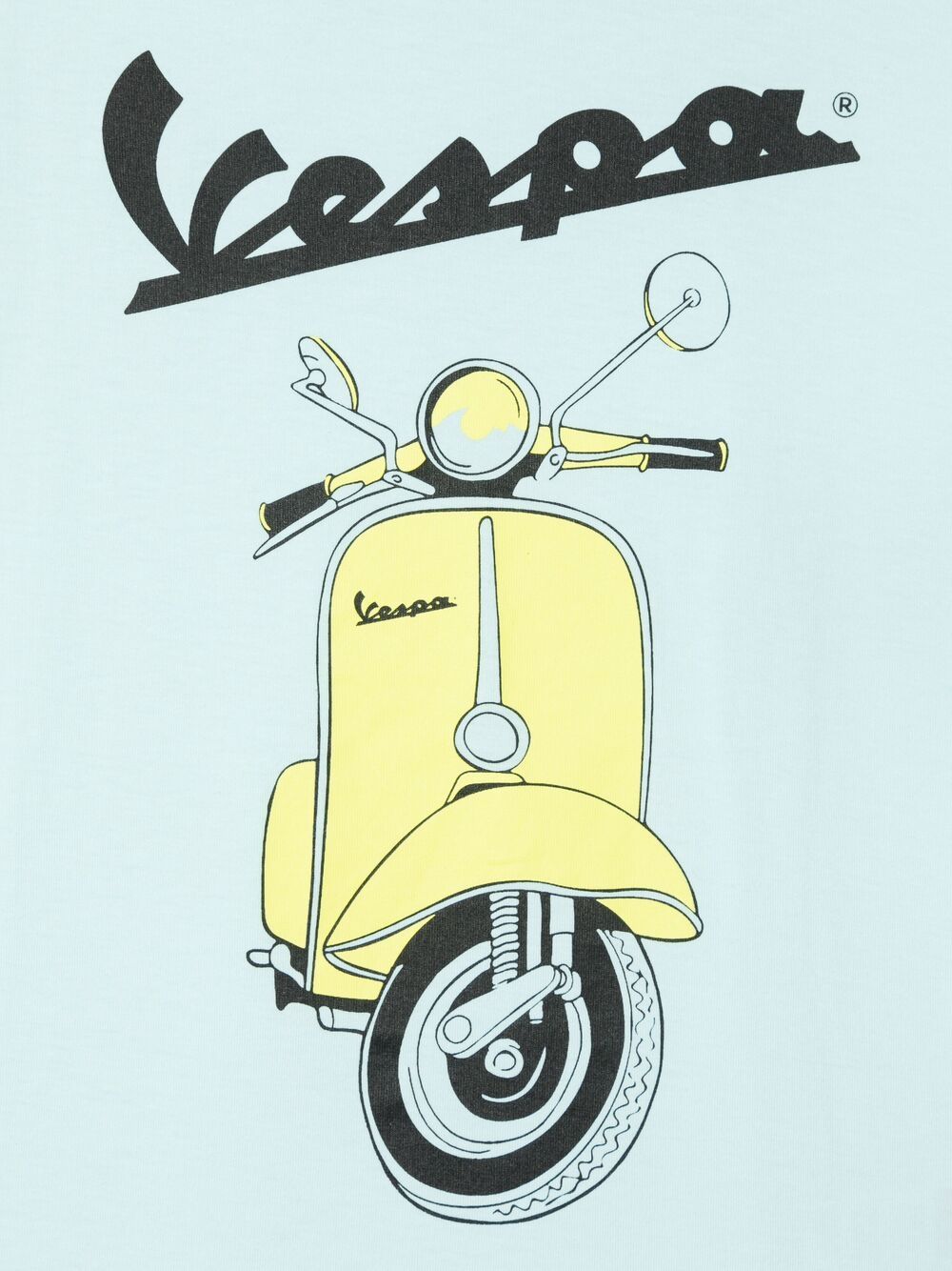 фото Mc2 saint barth kids футболка с принтом vespa