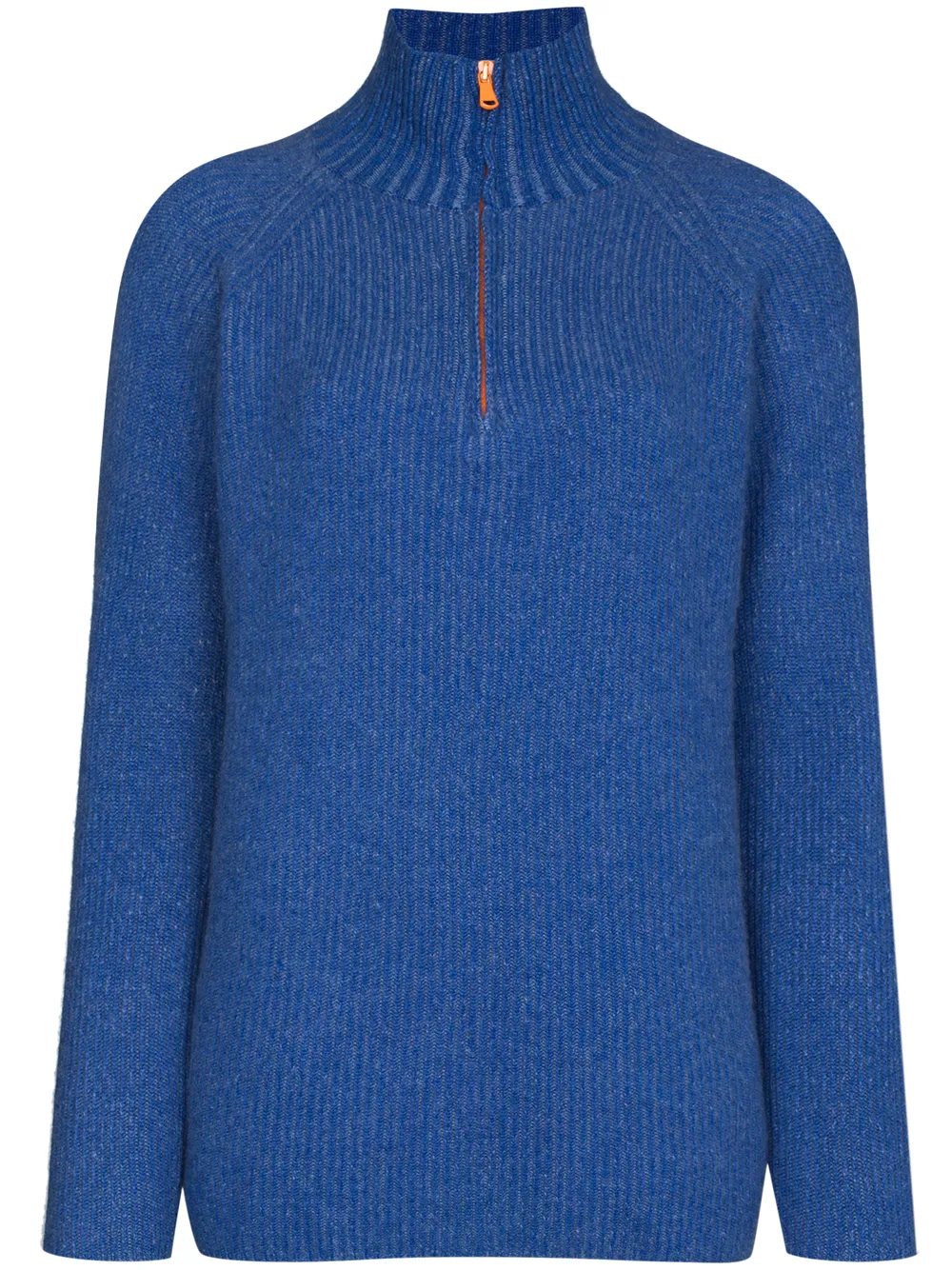 Image 1 of The Elder Statesman Med Rib Funnel cashmere jumper