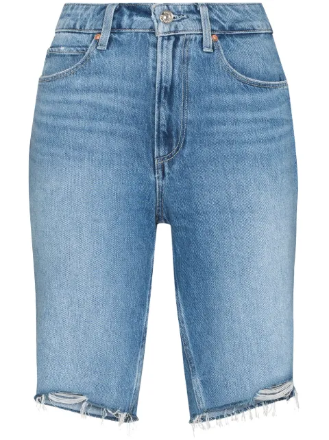 PAIGE Robbie denim bermuda shorts