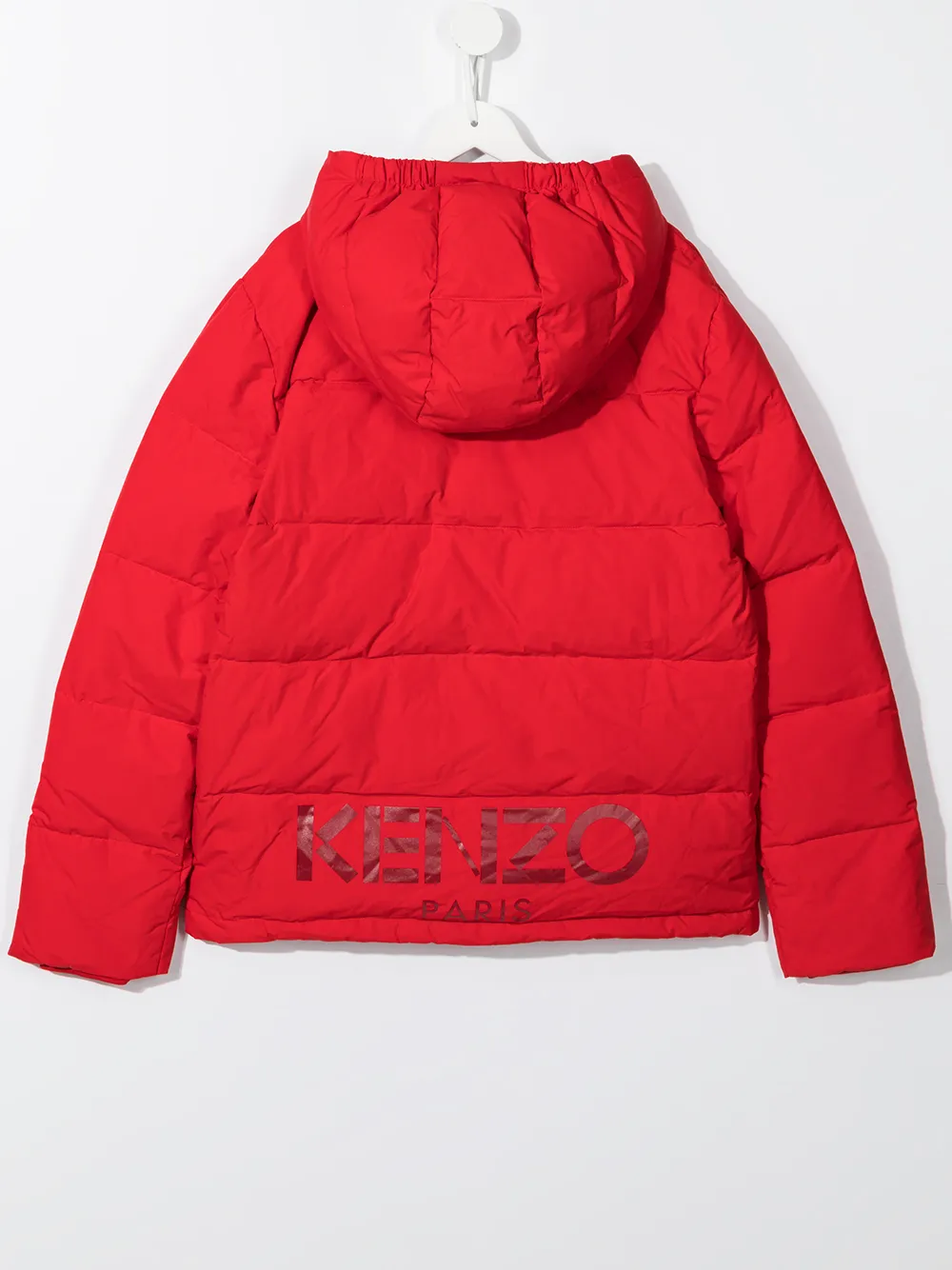 фото Kenzo kids пуховик с логотипом