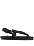 Suicoke ridged flip-flops - Black