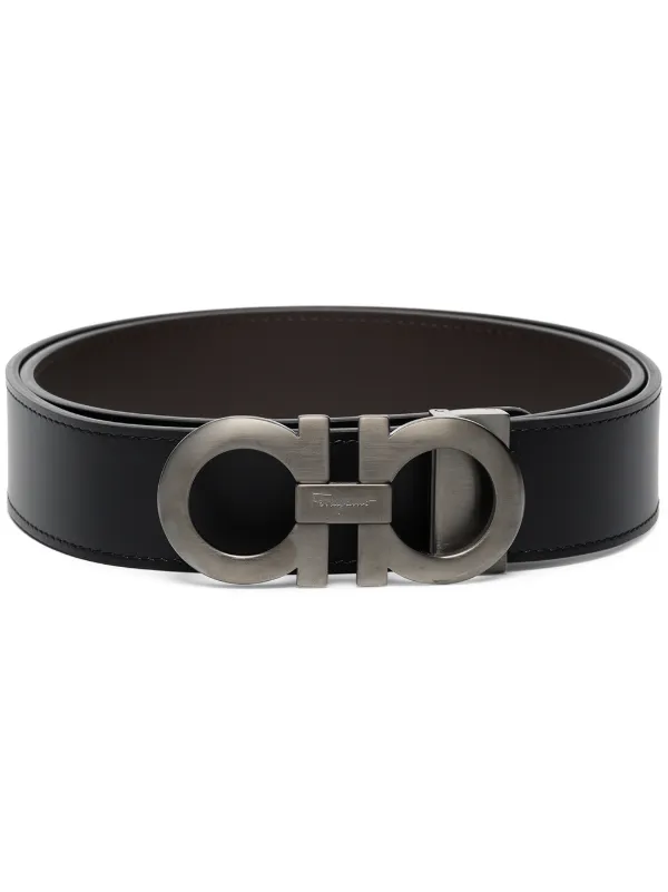 Ferragamo Men's Reversible Gancini Belt