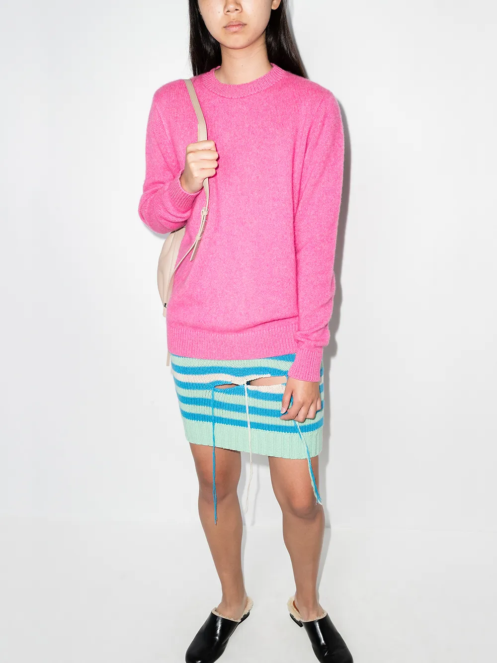 Image 2 of The Elder Statesman Simple cashmere jumper