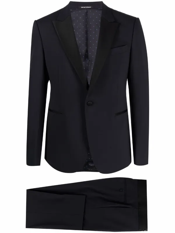 ESMOQUIN DE LA LÍNEA SOHO DE LANA | GIORGIO ARMANI Hombre