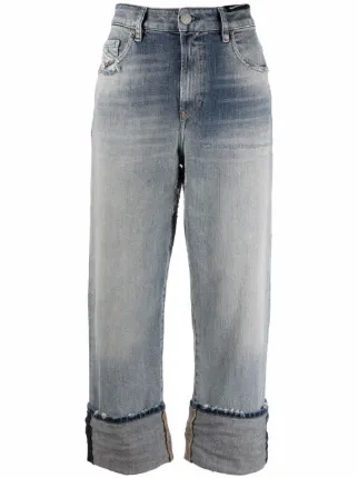 Diesel Reggy Cropped Jeans - Farfetch