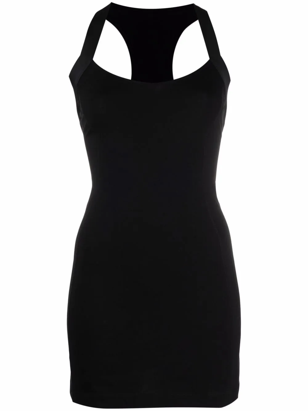 Diesel Mini-jurk met uitgesneden detail Zwart