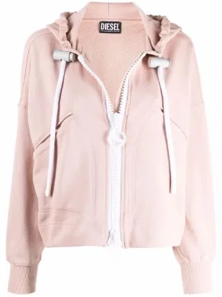 diesel pink moletom com capuz