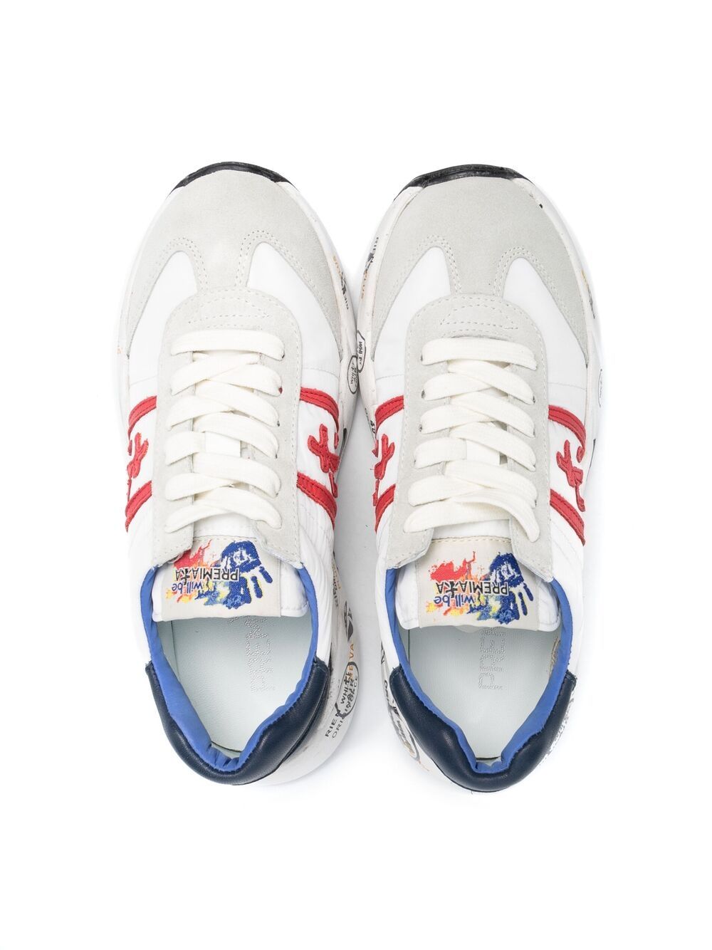 фото Premiata kids lacyice low-top sneakers