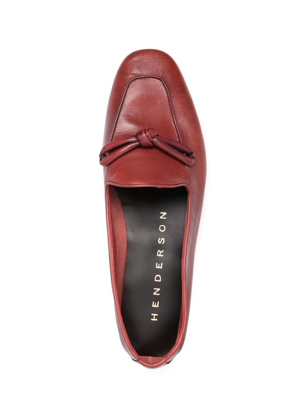 фото Henderson baracco slip-on leather loafers