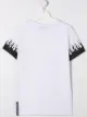 Image 2 of Vision Of Super Kids TEEN flame print sleeve T-shirt