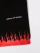 Vision Of Super Kids TEEN flame print shorts