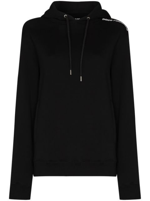 Rabanne drawstring cotton hoodie