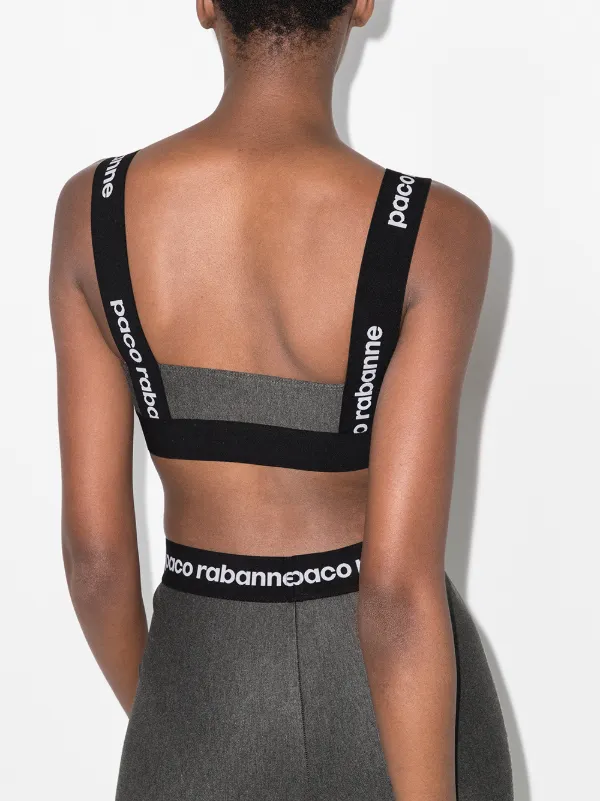 Paco Rabanne ロゴトリム スポーツブラ 通販 - FARFETCH Paco Rabanne ロゴトリム スポーツブラ 通販 - FARFETCH