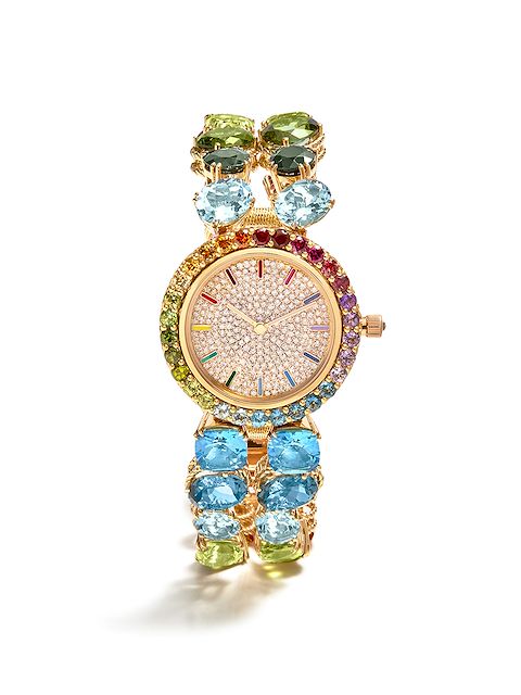 Dolce & Gabbana Rainbow crystal 34mm