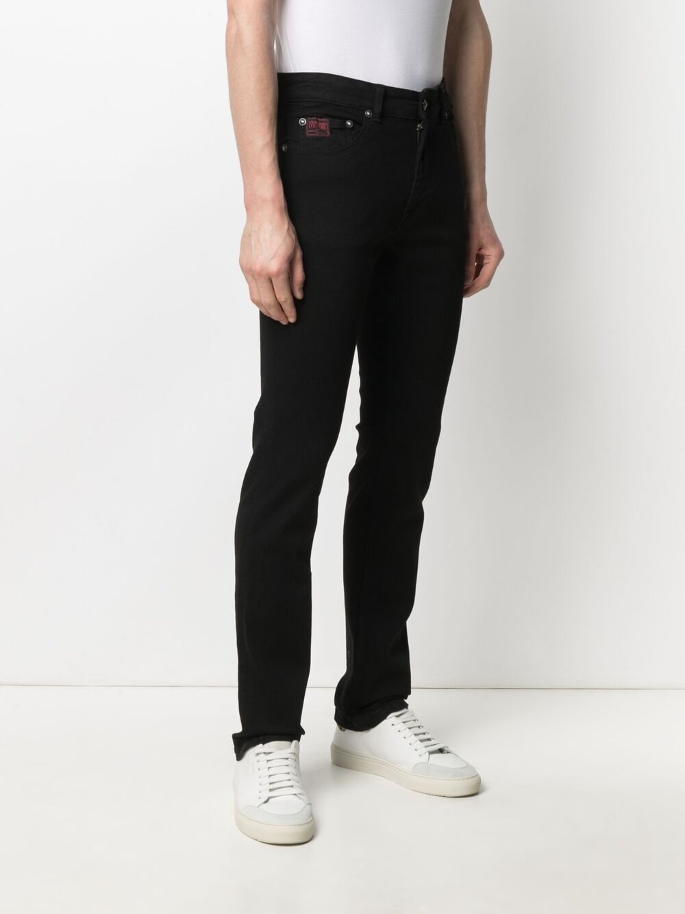 фото Versace jeans couture джинсы кроя слим с заниженной талией