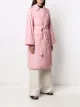 Plan C tied-waist wrap trench coat