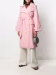 Image 2 of Plan C tied-waist wrap trench coat