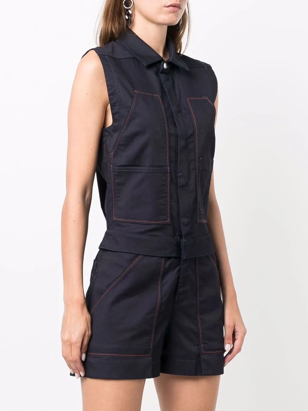  Diesel Joggjeans Playsuit   Blau 