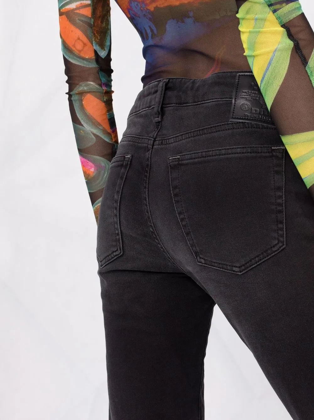  Diesel D Ollies Jeans   Schwarz 