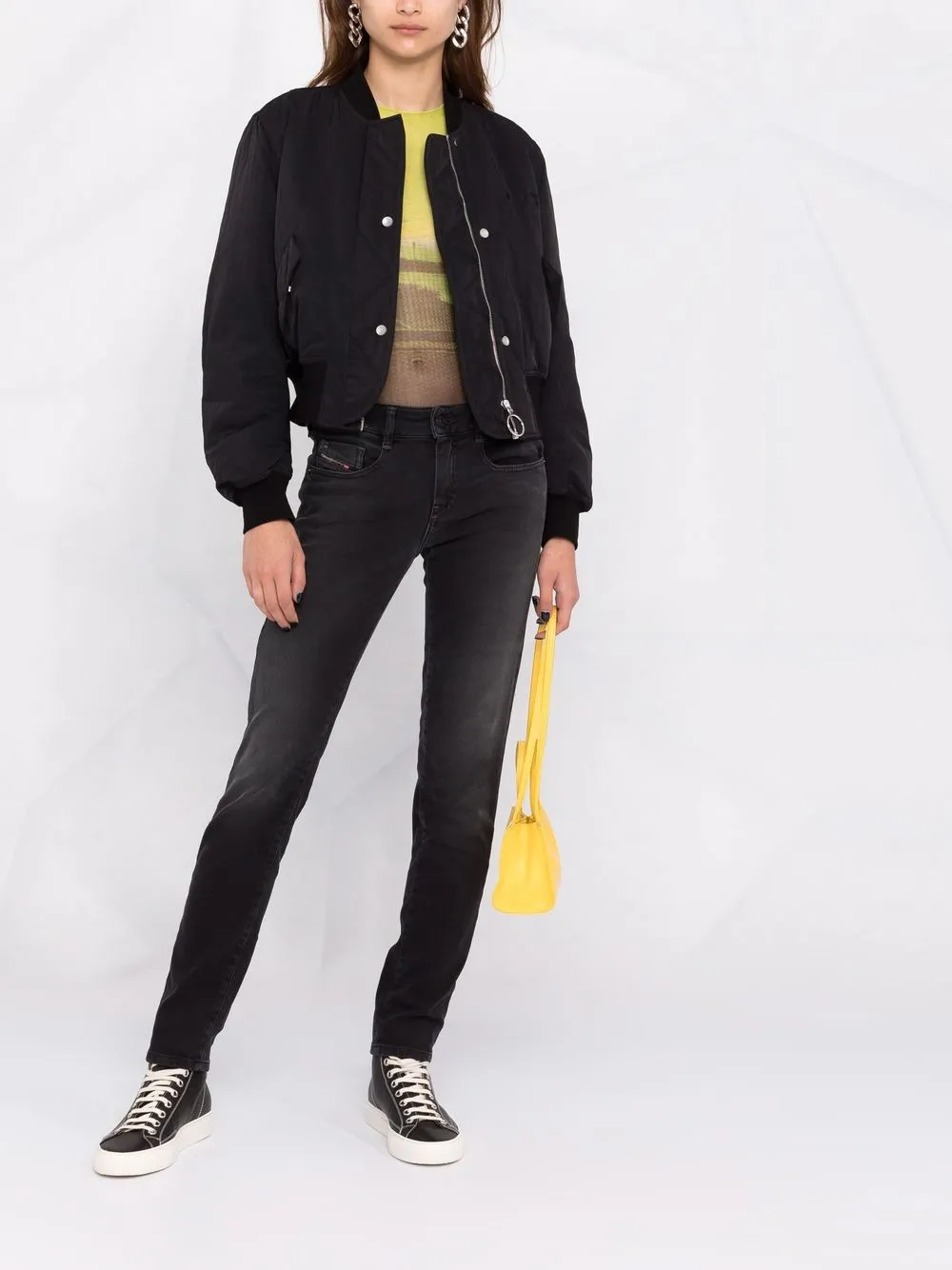  Diesel D Ollies Jeans   Schwarz 