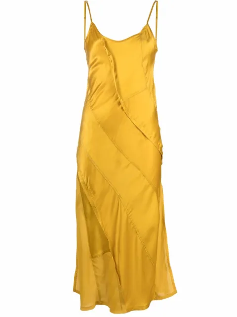 Diesel slip dress a media pierna