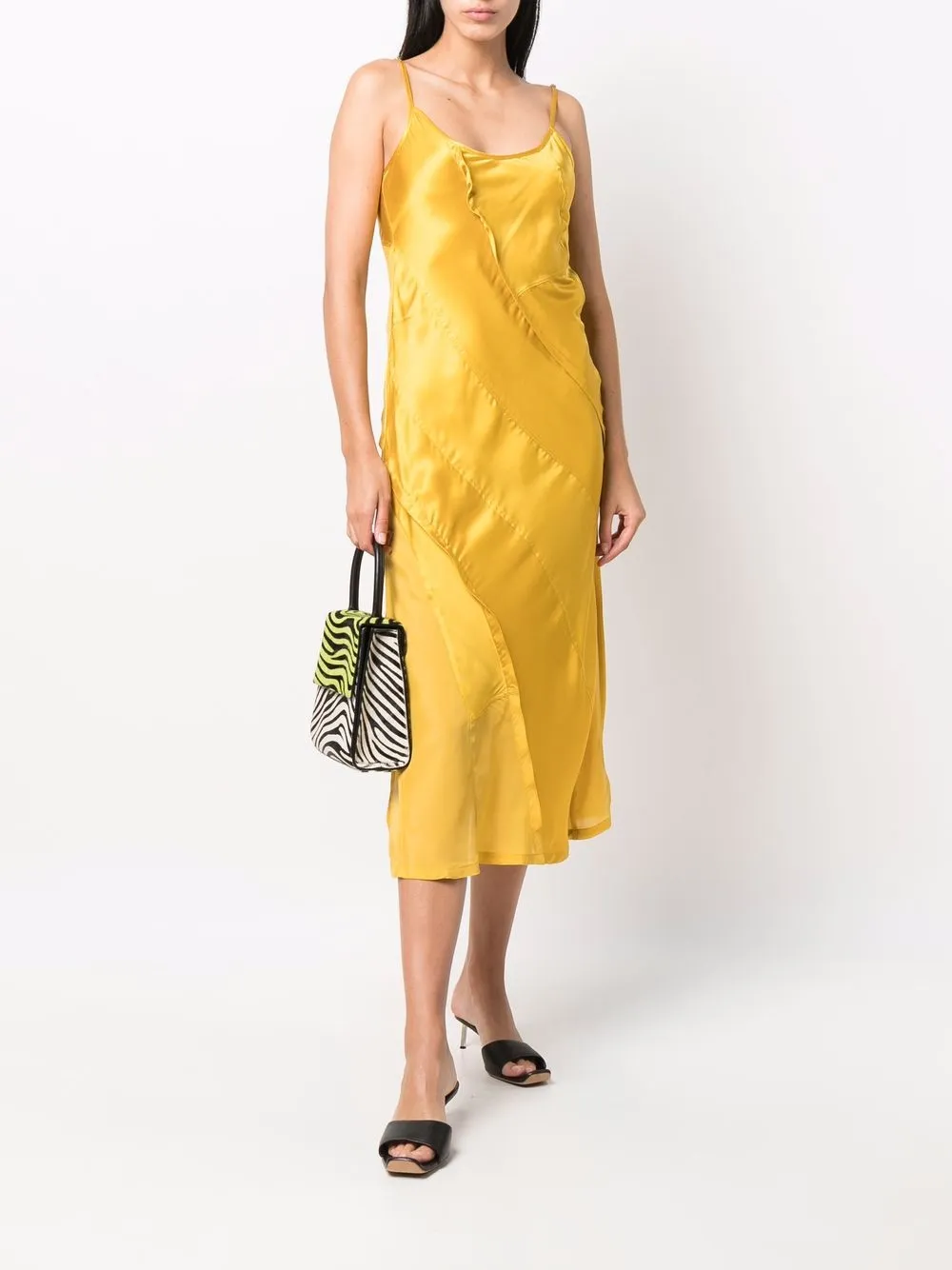 Diesel Midi-jurk Geel
