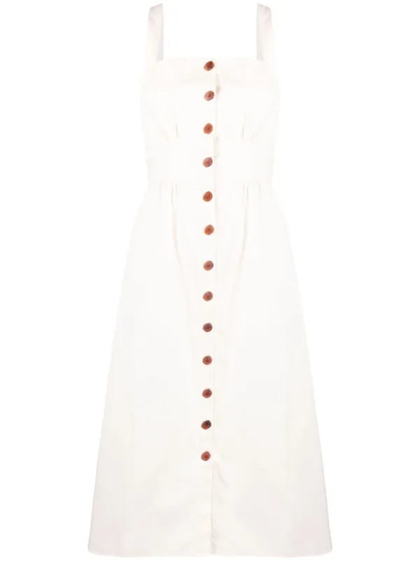 buttoned up dress