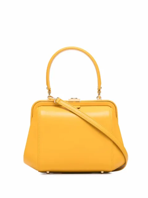 Ulyana Sergeenko Class leather tote bag