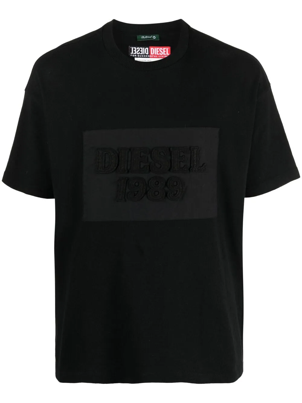

Diesel playera con parche del logo - Negro