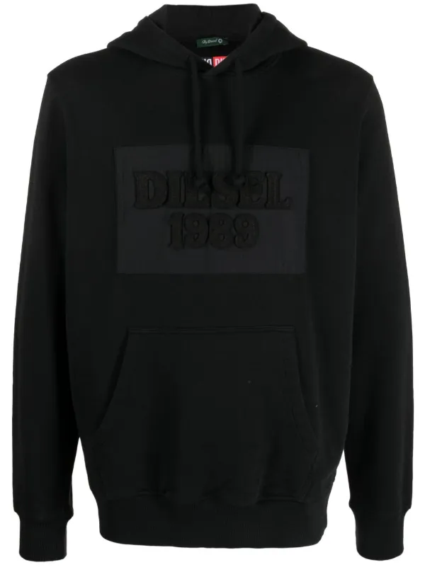 diesel patch hoodie