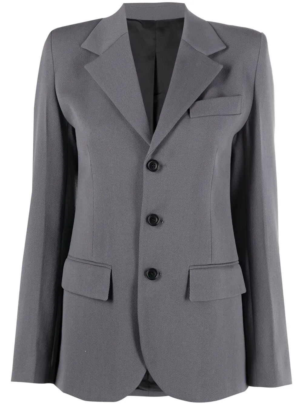 

AMI Paris single-breasted tailored blazer - Grey