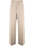 AMI Paris high-waisted palazzo pants - Neutrals