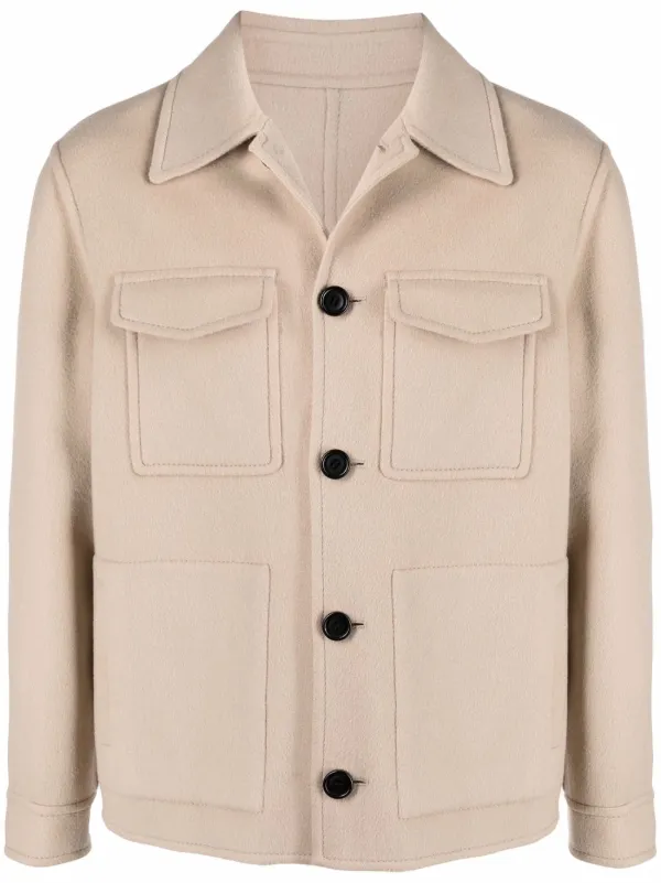 double face wool jacket