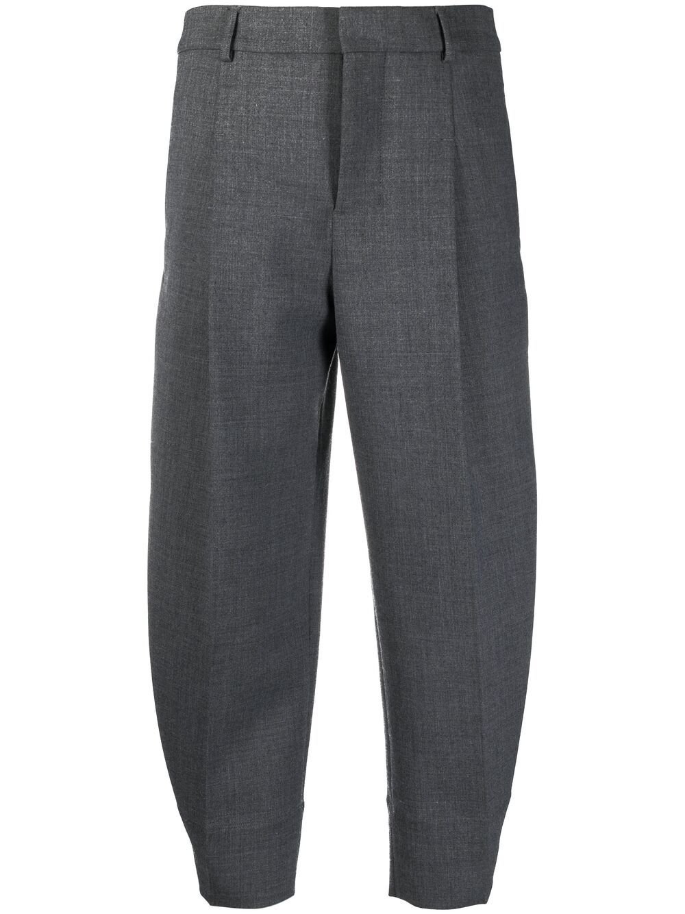 

AMI Paris tailored cropped trousers - Grey