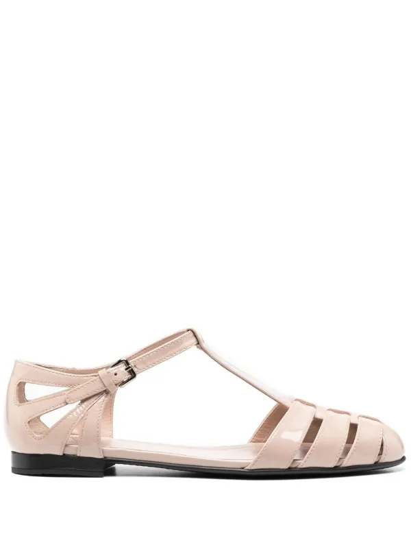 t bar flat sandals