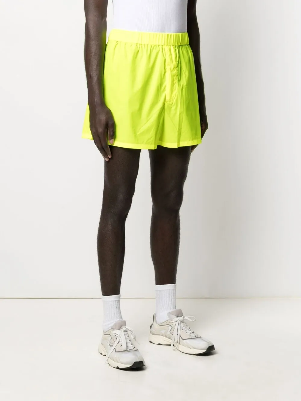 фото Acne studios спортивные шорты с логотипом