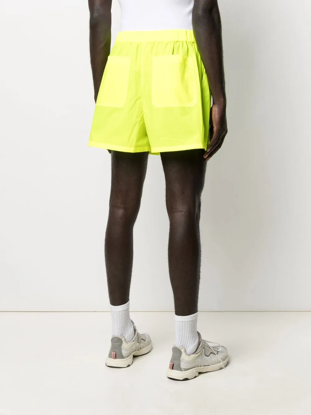 фото Acne studios спортивные шорты с логотипом