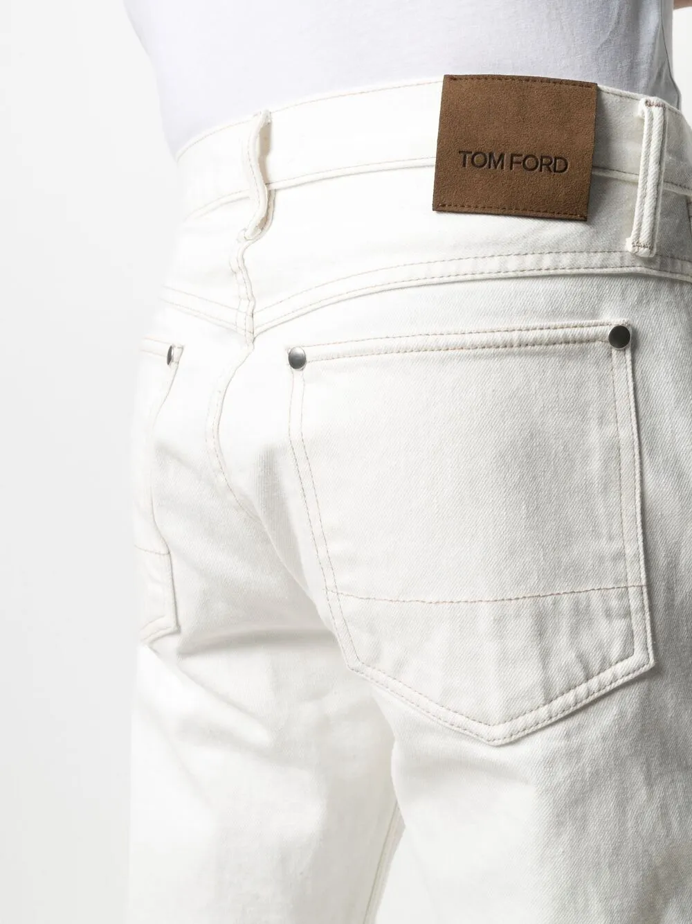 фото Tom ford прямые джинсы средней посадки