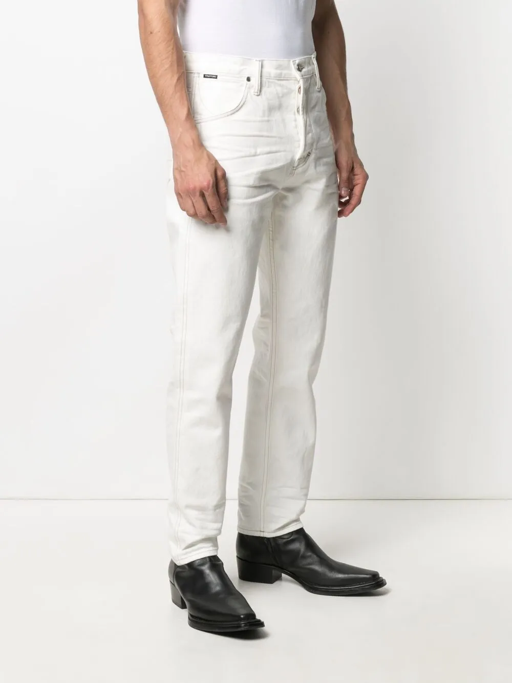 фото Tom ford прямые джинсы средней посадки