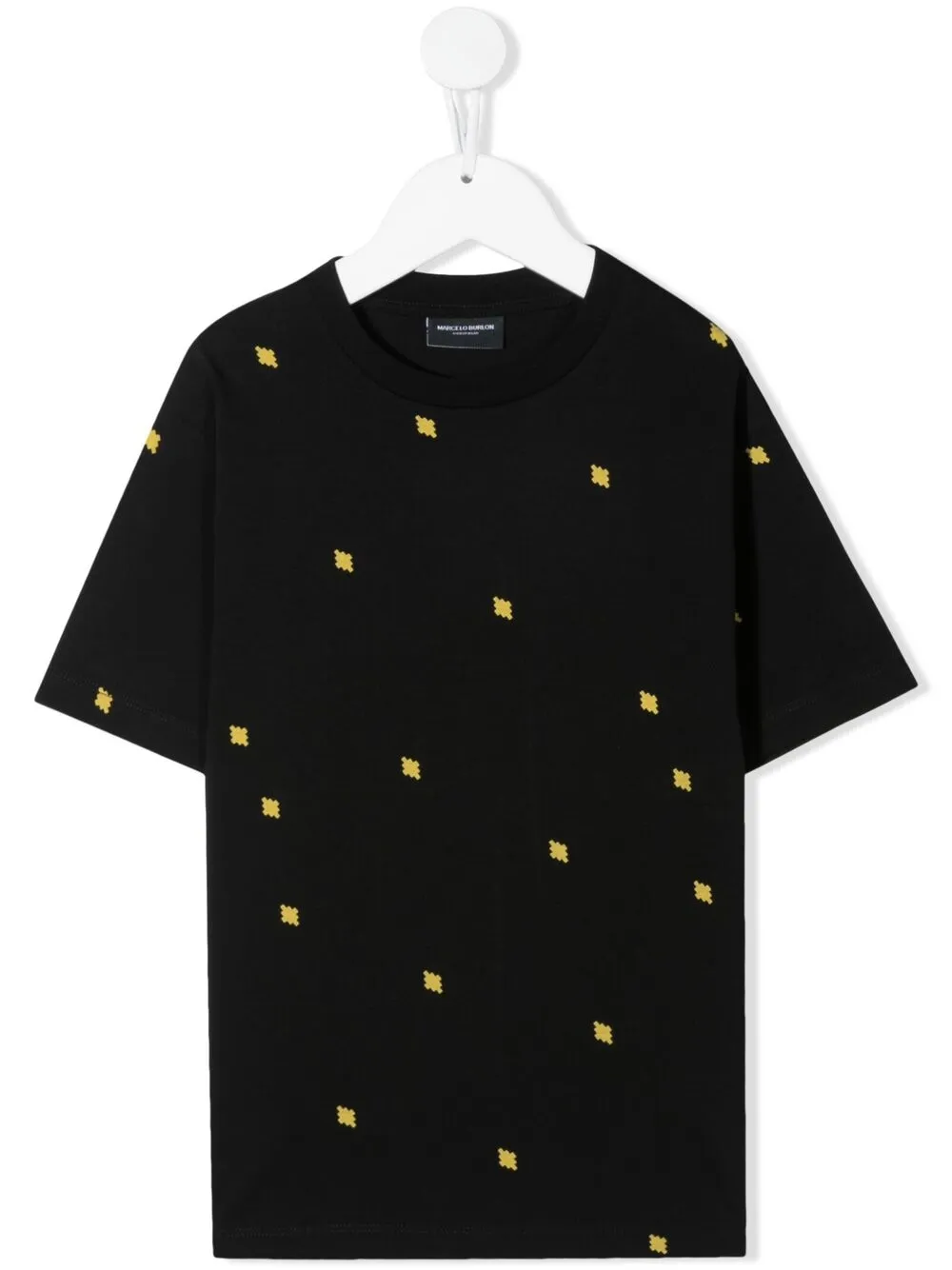 фото Marcelo burlon county of milan kids футболка с логотипом