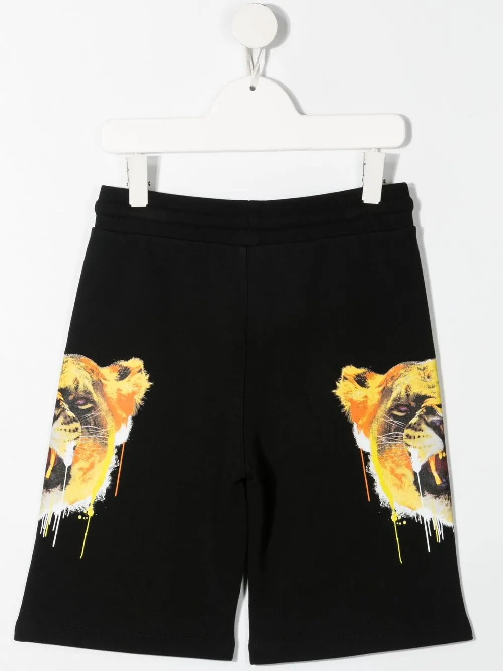 фото Marcelo burlon county of milan kids спортивные шорты с принтом tiger