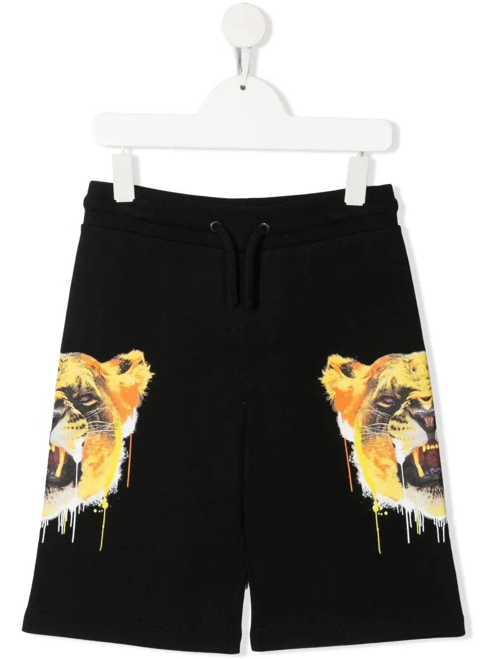 фото Marcelo burlon county of milan kids спортивные шорты с принтом tiger