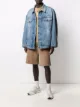 Image 2 of Acne Studios drop-shoulder denim jacket