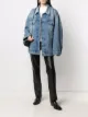 Acne Studios drop-shoulder denim jacket