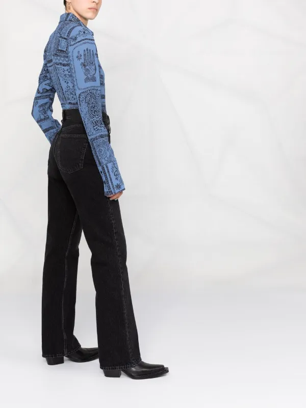 Acne Studios high-waisted Flared Jeans 