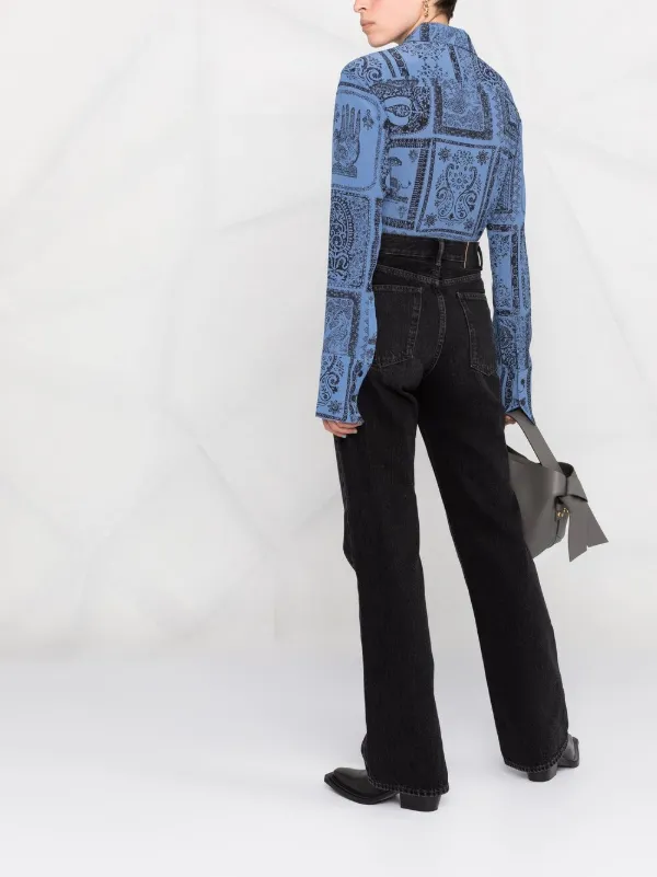 Acne Studios high-waisted Flared Jeans 