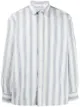 Image 1 of Acne Studios spread-collar striped shirt